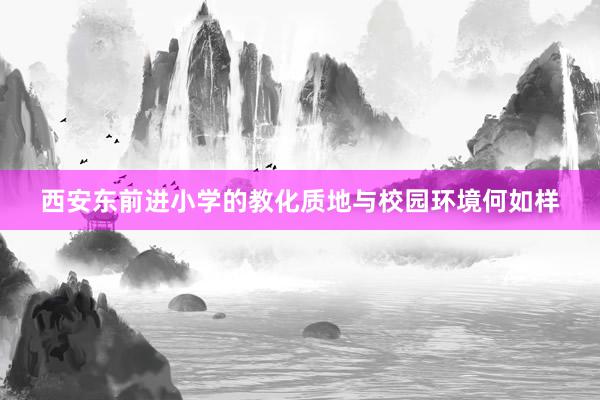 西安东前进小学的教化质地与校园环境何如样